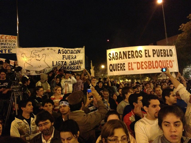 La lucha por el desbloqueo de listas en el Paraguay